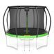 Батут із внутрішньою сіткою 4FIZJO PRO 10FT 312 см Black/Green (P-5907739314178) 154196-2692 фото 6