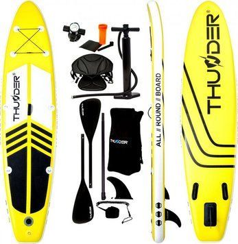 Надувна SUP дошка THUNDER COAST YELLOW 320 COAST-YELLOW-320 фото