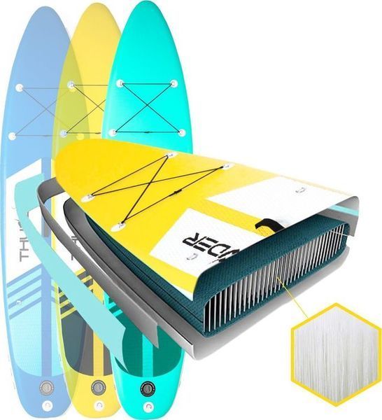Надувна SUP дошка THUNDER COAST YELLOW 320 COAST-YELLOW-320 фото