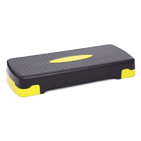 Степ-платформа 2-ступінчаста Cornix 68 х 28 х 10-15 см XR-0192 Black/Yellow XR-0192 фото