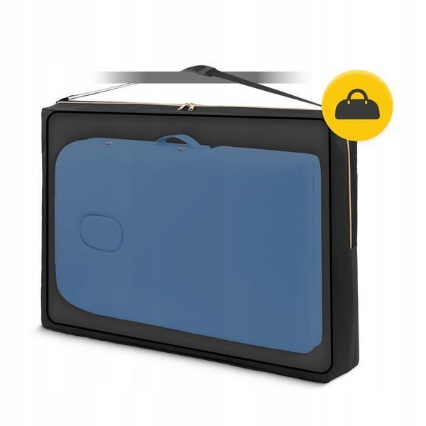 Масажний стіл складний 4FIZJO Massage Table Alu W60 Blue (P-5907739318404) 154644-2692 фото