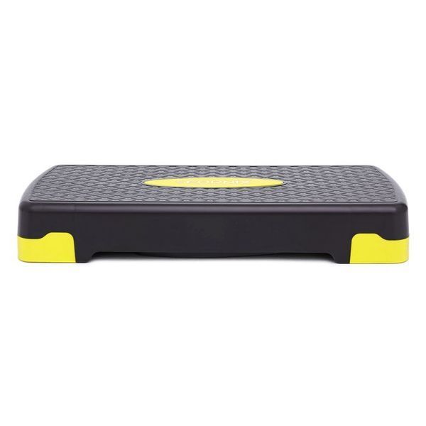 Степ-платформа 2-ступінчаста Cornix 68 х 28 х 10-15 см XR-0192 Black/Yellow XR-0192 фото