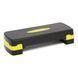 Степ-платформа 2-ступінчаста Cornix 68 х 28 х 10-15 см XR-0192 Black/Yellow XR-0192 фото 1