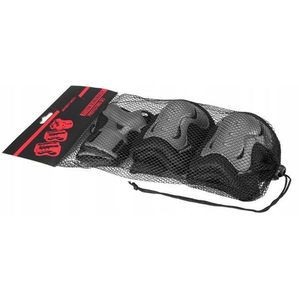 Комплект захисний SportVida 3 в 1 SV-KY0007-L Size L Grey/Black 5219-2692 фото