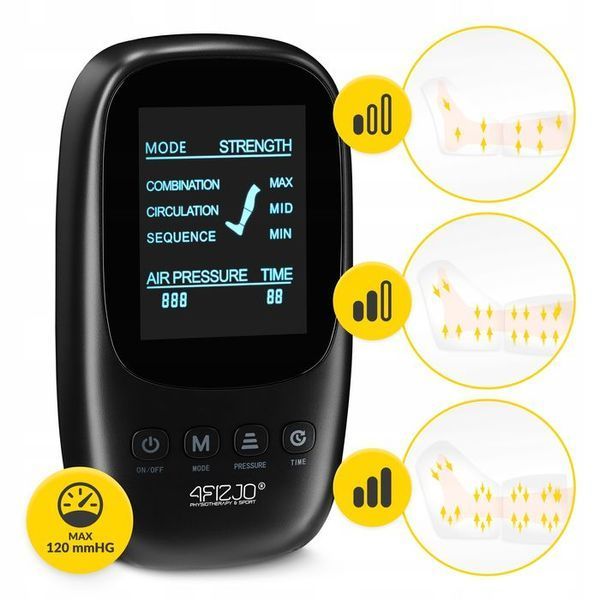 Апарат для пресотерапії та лімфодренажу 4FIZJO 4-и камерний LITE-C4 (P-5905973406611) P-5905973406611 фото