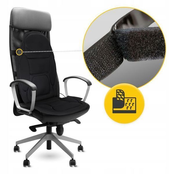 Масажна накидка 4FIZJO Pro з підігрівом Black (P-5905973404082) 154298-2692 фото
