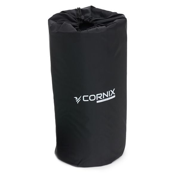 Килимок акупунктурний з валиком Cornix Classic Mat Аплікатор Кузнєцова XR-0110 Black/Green XR-0110 фото