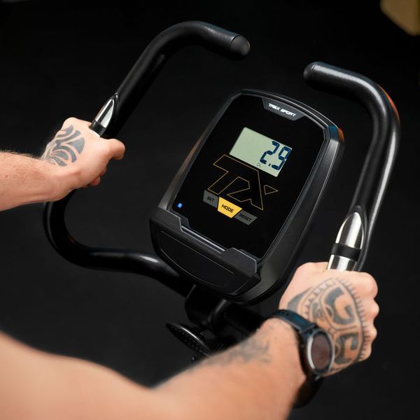 Велотренажер магнітний Trex Sport TX-500MB IRON з Bluetooth і FitShow, 14 рівнів навантаження, чорний 5902308237711 фото