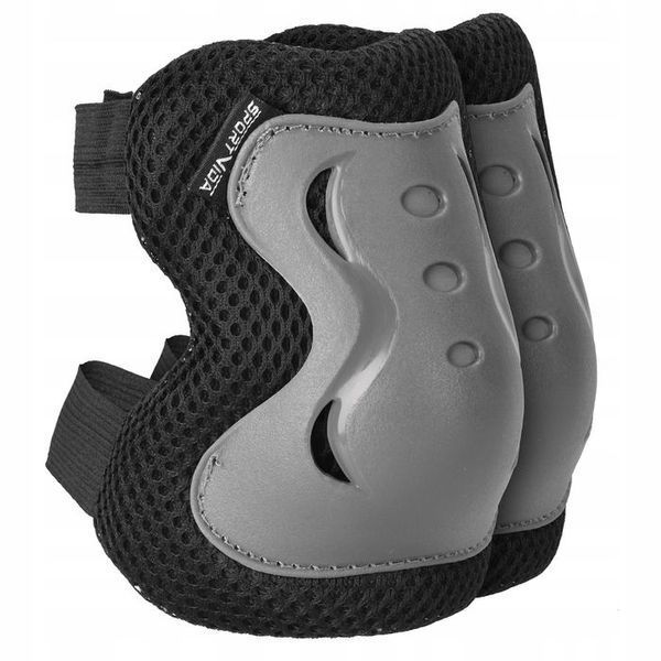 Комплект захисний SportVida 3 в 1 SV-KY0007-L Size L Grey/Black 5219-2692 фото