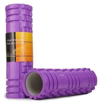 Масажний ролик Cornix EVA 45 x 14 см (валик, роллер) XR-0042 Violet XR-0042 фото