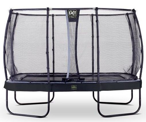 Батут EXIT Elegant Premium 244х427 cm прямокутний black 273-3056 фото