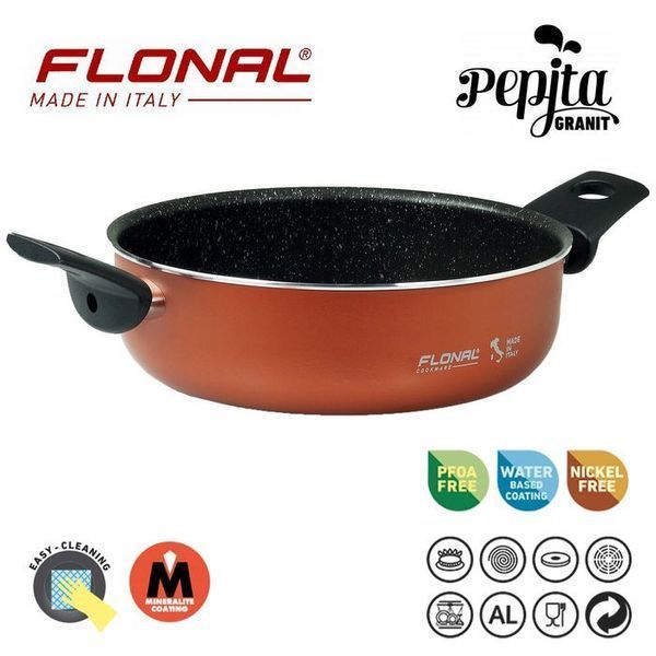 Сотейник Flonal Pepita Granit 28 см (PGFTE2850) 149279-1106821 фото