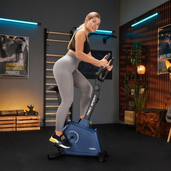 Велотренажер магнітний Trex Sport TX-380MB Rigon для дому, 8 рівнів навантаження, маховик 5 кг 5902308235816 фото