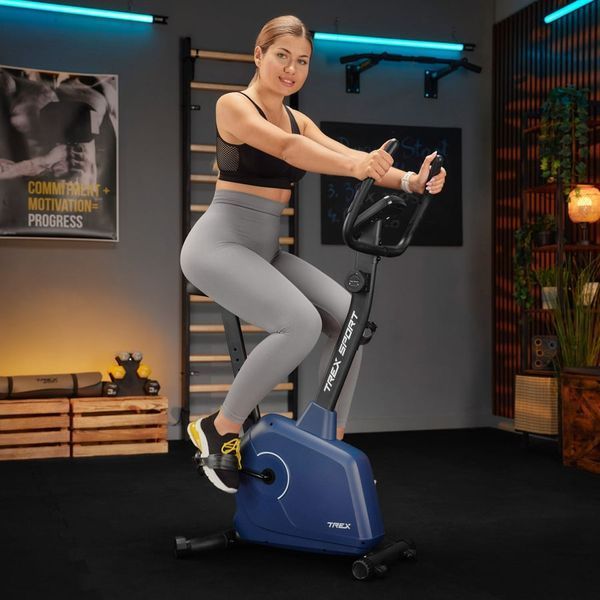 Велотренажер магнітний Trex Sport TX-380MB Rigon для дому, 8 рівнів навантаження, маховик 5 кг 5902308235816 фото
