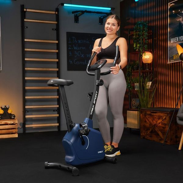 Велотренажер магнітний Trex Sport TX-380MB Rigon для дому, 8 рівнів навантаження, маховик 5 кг 5902308235816 фото
