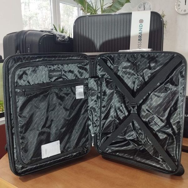 Валіза Swissbrand Malden (M) Black (SWB_LHMAL001M) 103238-1106821 фото
