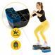 Степ-платформа 2-ступінчаста 4FIZJO 69 х 28 х 10-15 см Black/Blue (P-5907222931370) P-5907222931370 фото 8