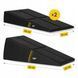Клин-платформа 4FIZJO Slant Board 3 рівні для присідань та розтяжки Black (P-5905973400312) P-5905973400312 фото 8