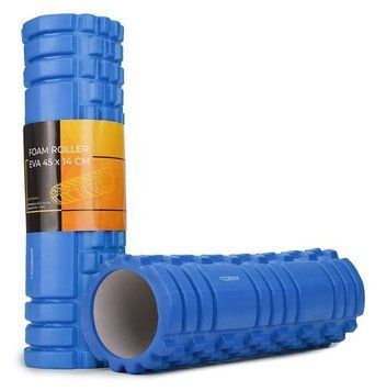 Масажний ролик Cornix EVA 45 x 14 см (валик, роллер) XR-0039 Blue XR-0039 фото