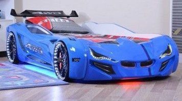 Ліжко у вигляді машини BMW синя Туреччина 100.04.03 фото