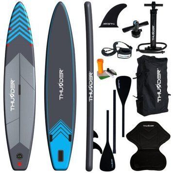 Надувна SUP дошка THUNDER STEEL BLUE 365 STEEL BLUE фото