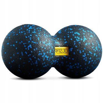 Масажний м'яч подвійний 4FIZJO EPP DuoBall 12 Black/Blue (P-5907222931349) 154200-2692 фото