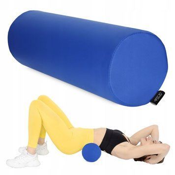 Валик для реабілітації та масажу 4FIZJO 60 x 20 см Blue (P-5905973402989) 154250-2692 фото