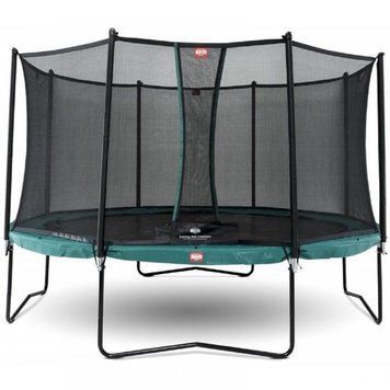Батут Berg Champion 430 см зелений з захисною сіткою Comfort 2517-3103 фото