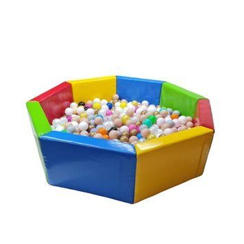Сухий басейн "Восьмикутник" 150х150х40см Hop-Hop (ВП) 6247-03 фото