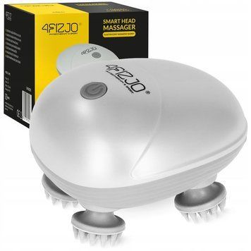 Електричний масажер для голови 4FIZJO Smart Head Massager White (P-5907739319500) P-5907739319500 фото