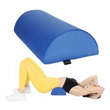 Напіввалик для реабілітації та масажу 4FIZJO 60 x 30 x 15 Blue (P-5905973402927) 154647-2692 фото