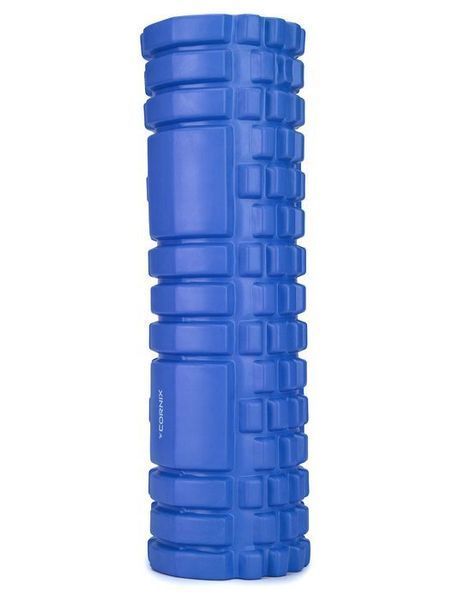Масажний ролик Cornix EVA 45 x 14 см (валик, роллер) XR-0039 Blue XR-0039 фото