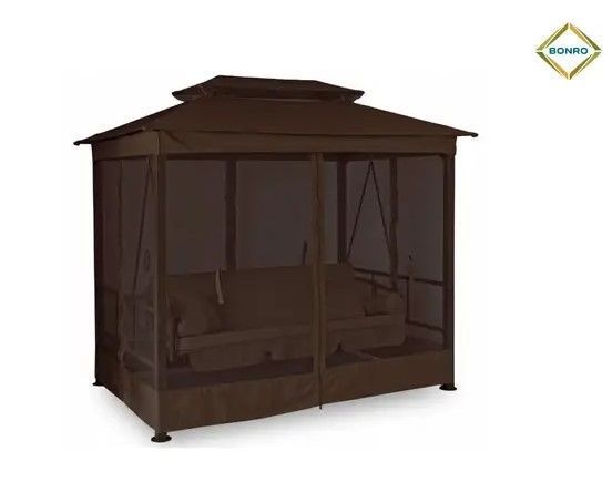 Гойдалка садова з москитною сіткою Bonro JD3060 коричнева 16605-111055 фото