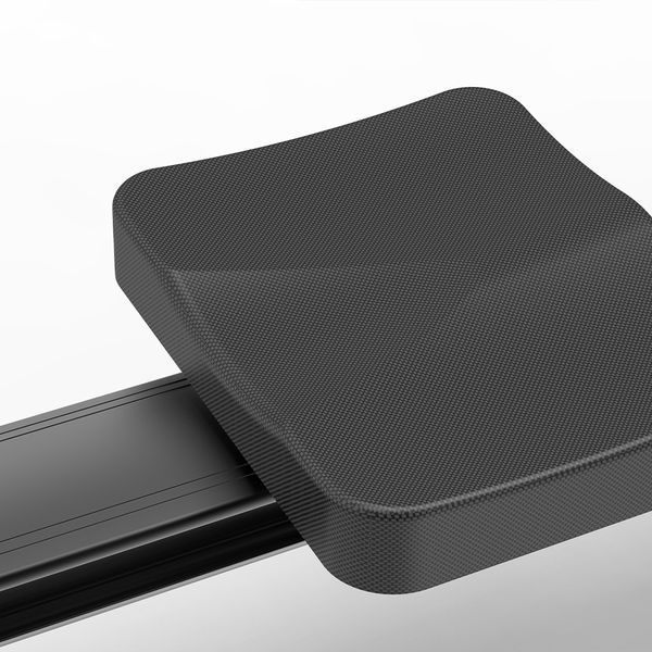 Веслувальний тренажер магнітний inSPORTline Yukona чорний з 16 рівнями опору та Bluetooth 16635-2 фото