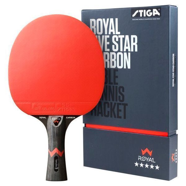 Ракетка для настільного тенісу Stiga Royal Carbon 5 Star FL (1215-2818-01) 145065-1285036 фото