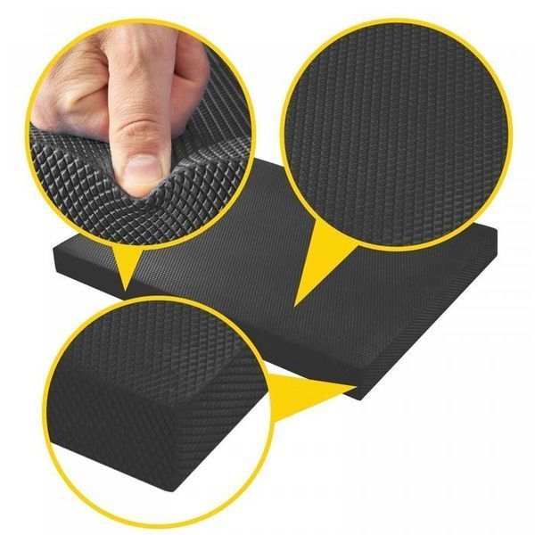 Балансувальна подушка 4FIZJO Balance Pad 49 x 38.5 x 5.8 см Black (P-5907739318657) P-5907739318657 фото