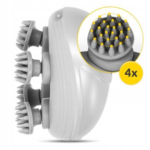 Електричний масажер для голови 4FIZJO Smart Head Massager White (P-5907739319500) P-5907739319500 фото