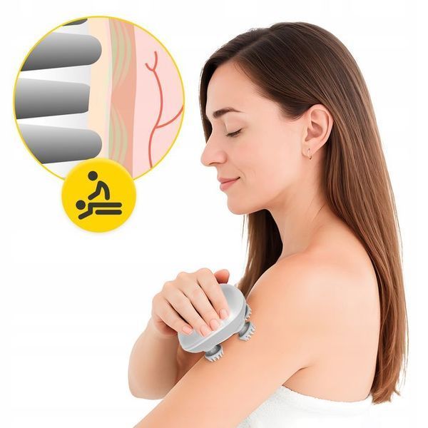 Електричний масажер для голови 4FIZJO Smart Head Massager White (P-5907739319500) P-5907739319500 фото