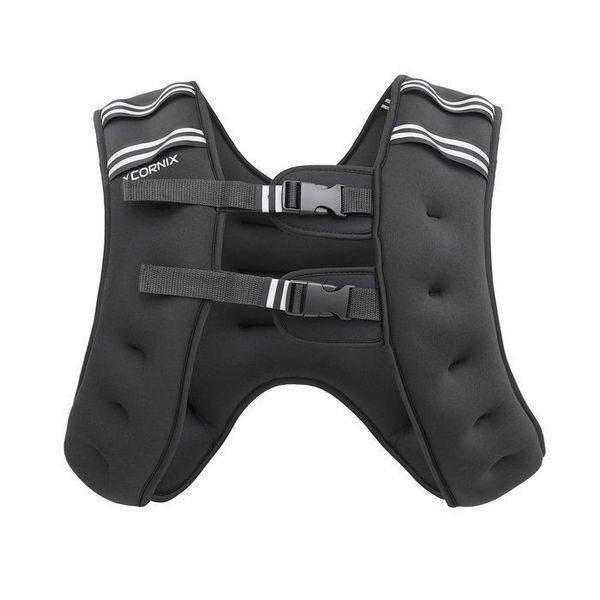 Жилет-обважнювач для тренувань Cornix Weight Vest 3 кг XR-0342 Black 143262-2692 фото