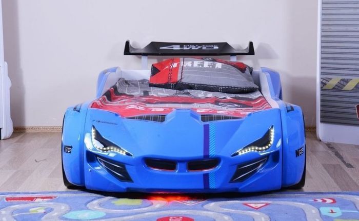 Ліжко у вигляді машини BMW синя Туреччина 100.04.03 фото