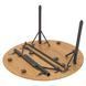 Стіл Bo-Camp Poundbury Round 90x90 cm Brown (1404656) 103586-1106821 фото 1