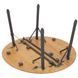 Стіл Bo-Camp Poundbury Round 90x90 cm Brown (1404656) 103586-1106821 фото 8