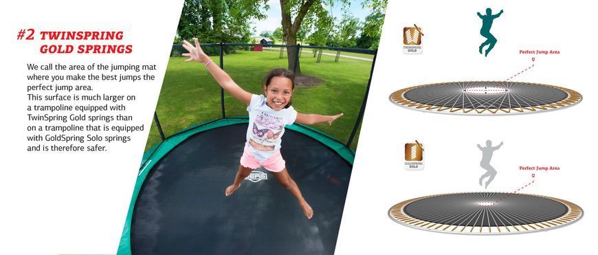 Батут BERG Grand Favorit 520 green з сіткою Comfort (30.25.15.70+35.74.63.01) та драбинкою 102177-3103 фото
