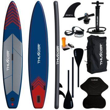 Надувна SUP дошка THUNDER STEEL RED 365 STEEL RED фото