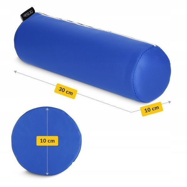 Валик для реабілітації та масажу 4FIZJO 30 x 10 см Blue (P-5905973402996) 154251-2692 фото
