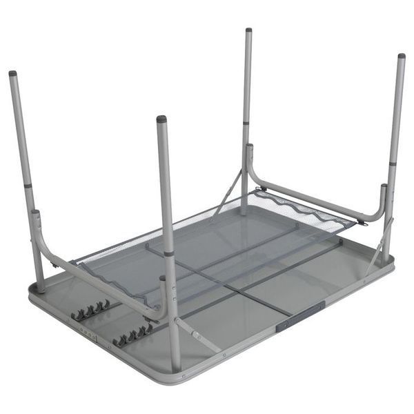 Стіл Bo-Camp Premium 100x70 cm Grey (1404422) DAS303282 фото