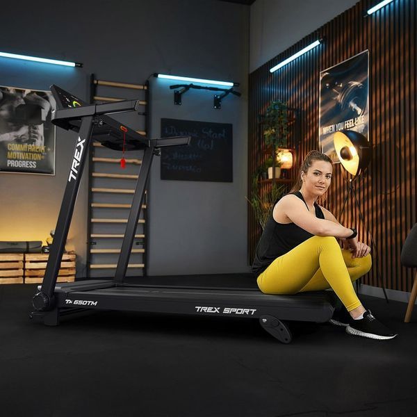Електрична бігова доріжка для дому Trex Sport TX-650TM POKET для бігу та щоденної ходьби 5902308239692 фото