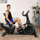 Горизонтальний велотренажер Gymtek XBR6000 електромагнітний золотистий 147900-1664 фото 9