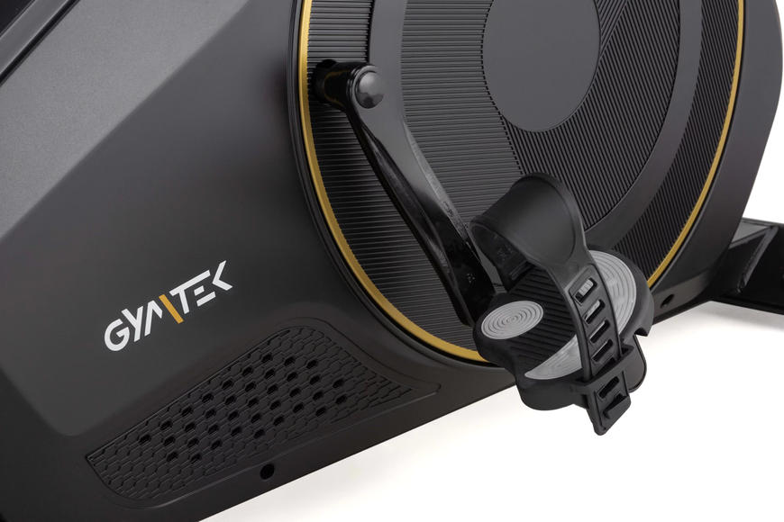 Горизонтальний велотренажер Gymtek XBR6000 електромагнітний золотистий 147900-1664 фото