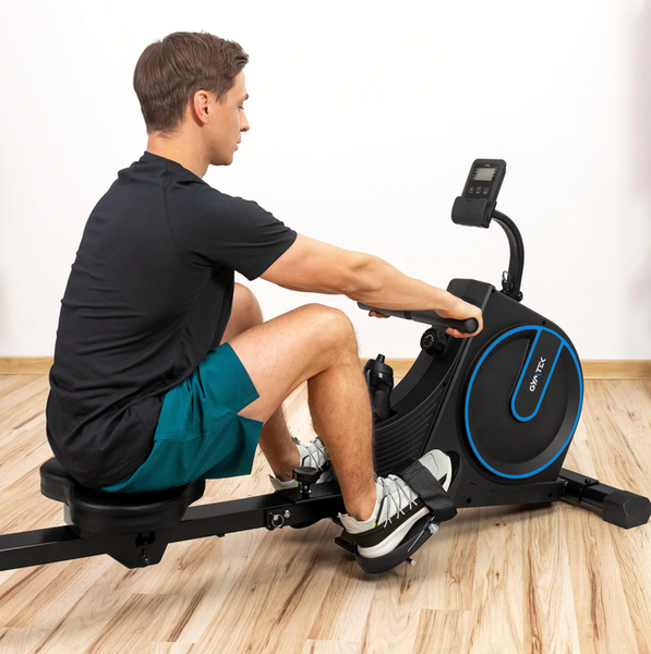 Гребний тренажер Gymtek XR1000 магнітний синій 147901-1664 фото